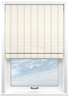 The British Stripe Co. Victoria, Dover No.1 - Twist&Fit Roman Blind